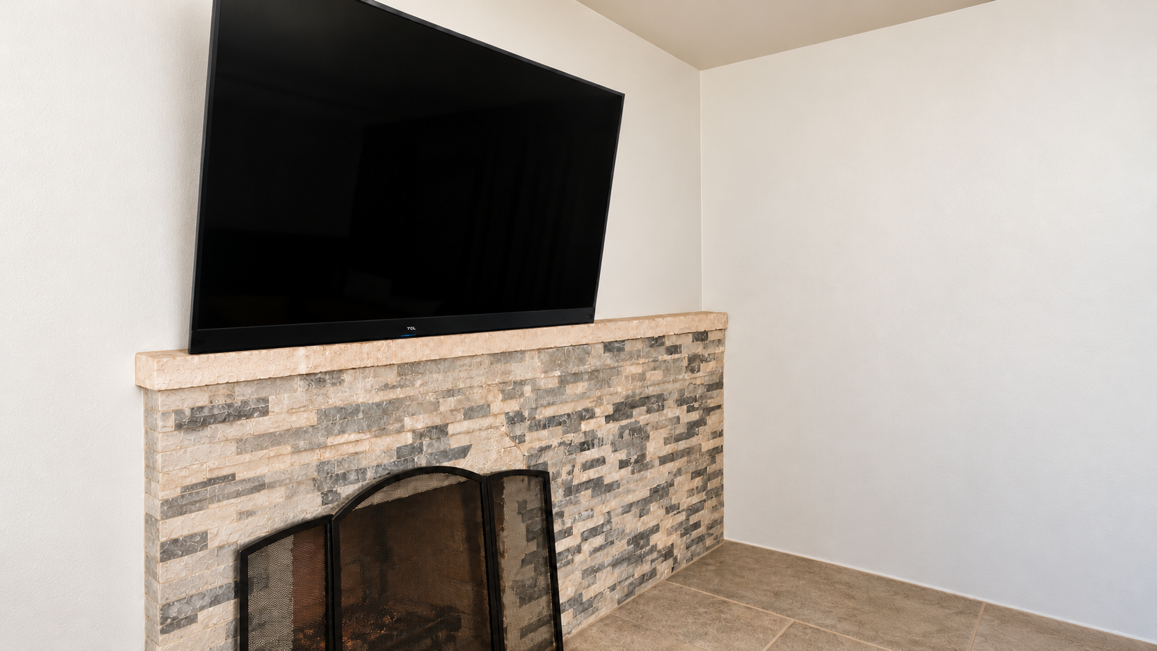 Fireplace - digitally altered