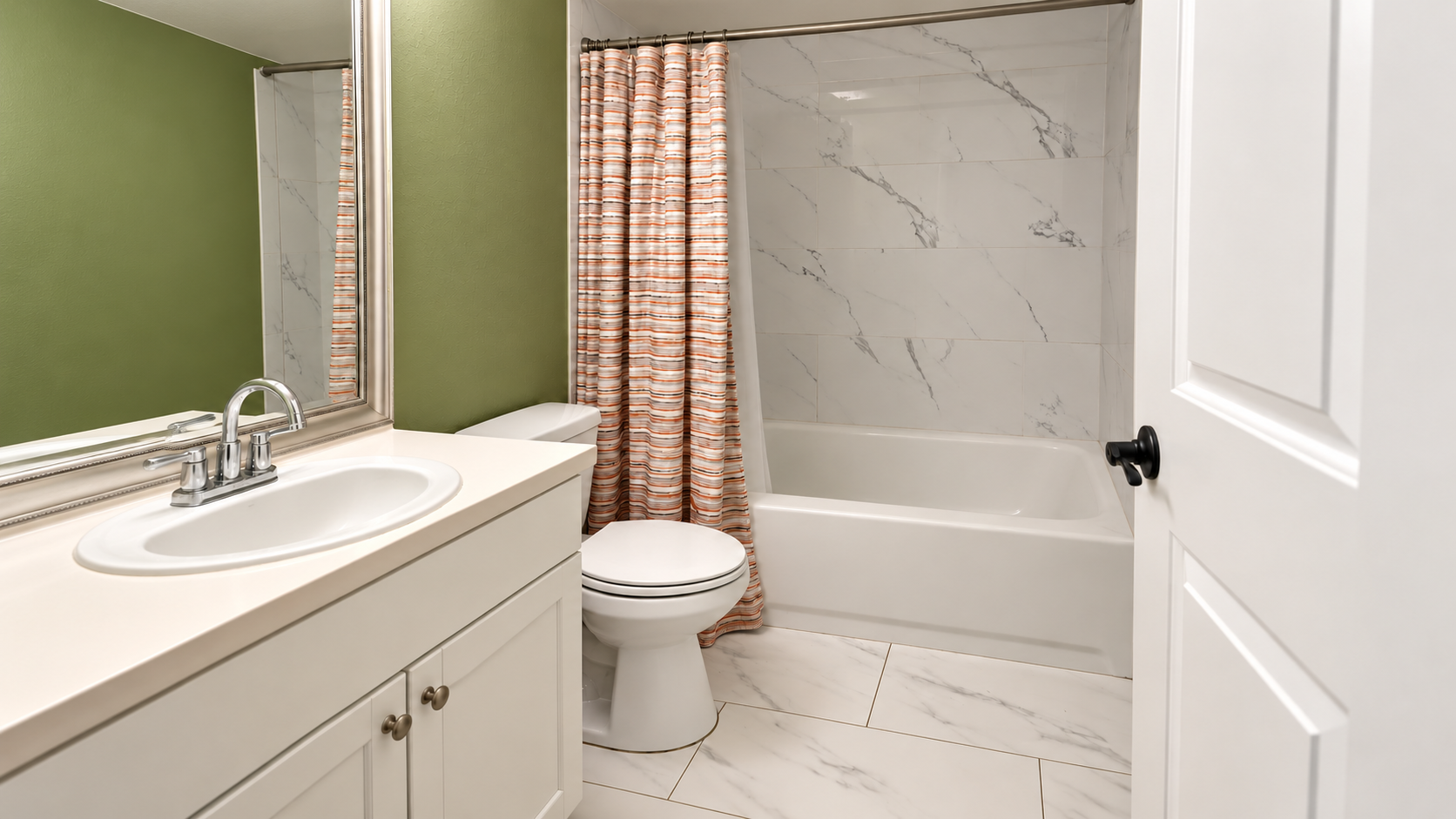 Main bathroom - digitally altered